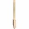 Ekena Millwork Eugene Rough Sawn Timber Gable Bracket, Douglas Fir, 60"W x 25"H x 2"D x 6"F, 10/12 Pitch GBW060X25X0206EUG00RDF - alternate 2